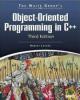 Waite Group's Object-Oriented Programming in C++