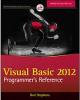 Visual Basic 2012 Programmer's Reference