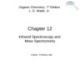 Lecture Organic chemistry: Chapter 12 - L. G. Wade, Jr.