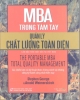 Ebook MBA trong Quản lý chất lượng toàn diện: Phần 2